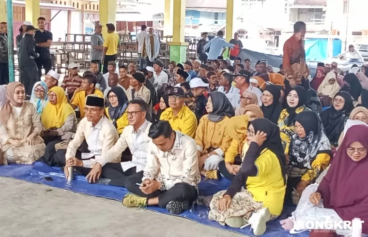 Ratusan Warga Baruah Gunuang Lima Puluh Kota Hadiri Kampanye Paslon Safaruddin dan Darman Sahladi