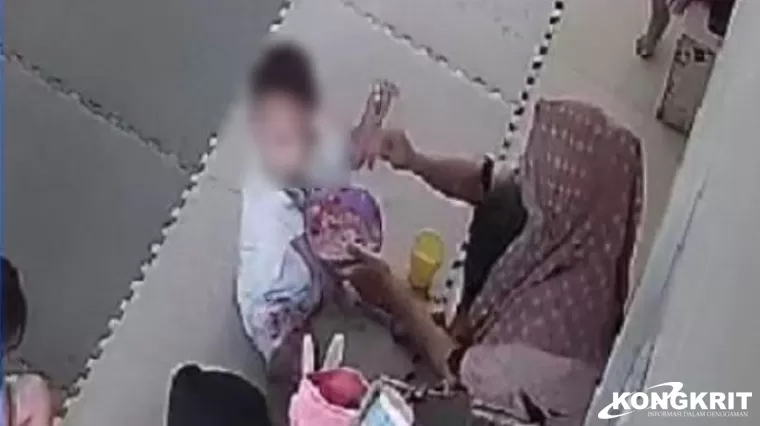 Terekam CCTV, Pengasuh Daycare di Medan Diduga Lakukan Kekerasan Terhadap Balita