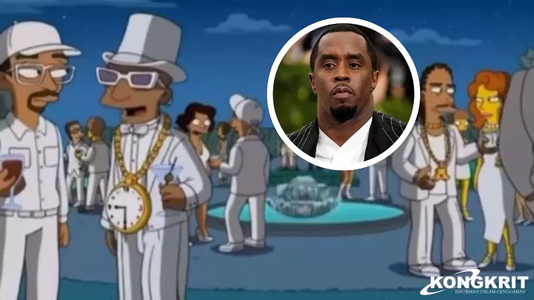 The Simpsons Kembali Viral karena Prediksi Seputar P Diddy