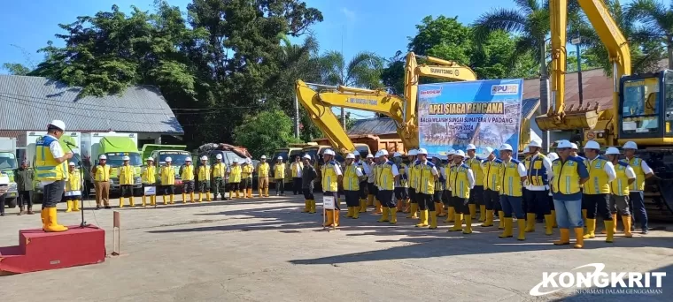 Tingkatkan Kesiapsiagaan Bencana, Pemko Padang dan BWSS V Lakukan Apel Bersama