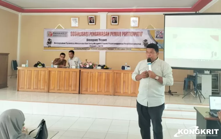 Tingkatkan Partisipasi Pemilih, Panwascam Lubuk Sikaping Gelar Sosialisasi Pengawasan Pemilu Partisipatif