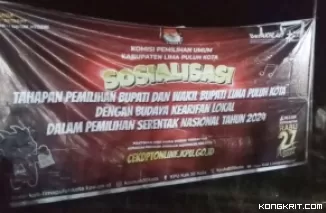 KPU Lima Puluh Kota Gelar Sosialisasi Pemilu 2024 Melalui Acara Hiburan KIM