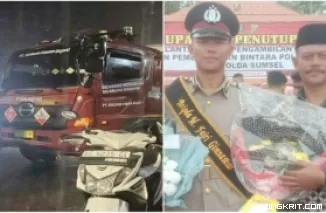 Niat Hati Jalankan Tugas, Bripda Fajri Syok Ternyata Ayahnya Sendiri Jadi Korban Kecelakaan