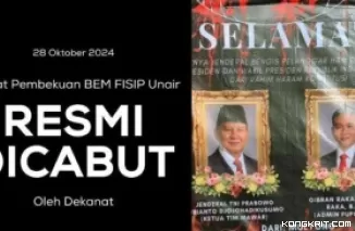 Pembekuan BEM FISIP Unair Resmi Dicabut Usai Kontroversi Kritik Satire, Menteri Pendidikan Tinggi Ingatkan Pentingnya Etika Kritik