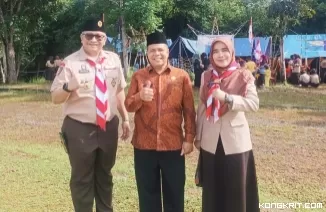 Pj Wali Kota Padang Resmi Buka Jambore Ranting Kwaran Pauh, Semangat Pramuka Jaga Pancasila dan NKRI