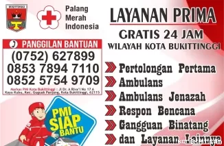 PMI Kota Bukittinggi Update Stok Darah Terbaru per 27 Oktober 2024