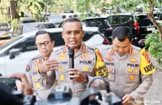 Polisi Lakukan Buka-Tutup Jalur Sudirman-Thamrin Saat Iring-Iringan Pelantikan Presiden dan Wapres