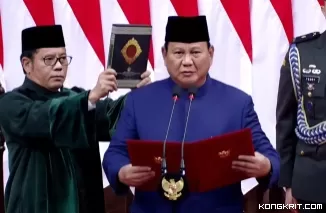 Prabowo Subianto dan Gibran Rakabuming Resmi Dilantik sebagai Presiden dan Wakil Presiden RI 2024-2029