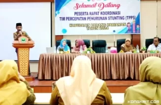 Rakor TPPS Padang Pariaman, Asisten I Canangkan Target Penurunan Stunting 14% di Tahun 2024