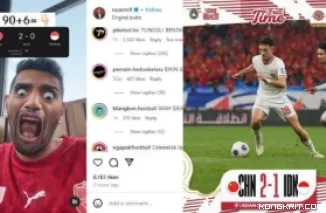 Timnas Indonesia Kalah dari China, Selebgram Bahrain Buat Konten Provokatif