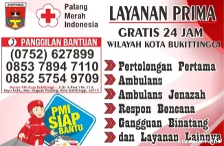 Update Stok Darah PMI Kota Bukittinggi per Jumat, 18 Oktober 2024