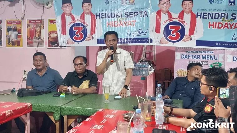 Calon Wakil Wako Padang Adakan Pertemuan Bersama IKW-RI