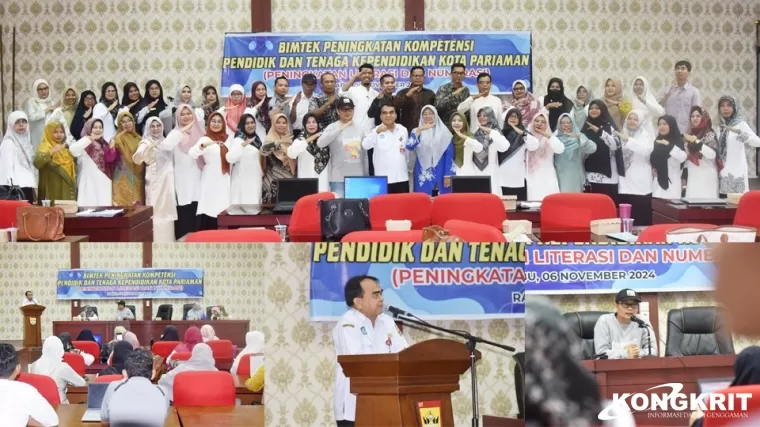 Dinas Dikpora Kota Pariaman Adakan Bimtek Guna Meningkatkan Kemampuan Literasi dan Numerasi