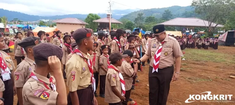 Jambore Ranting Padang Barat di Bumi Perkemahan Batu Gadang Semarakkan Semangat Kepramukaan