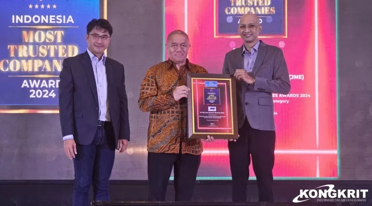 JNE Raih Penghargaan Indonesia Most Trusted Companies Award 2024 di Usia 34 Tahun