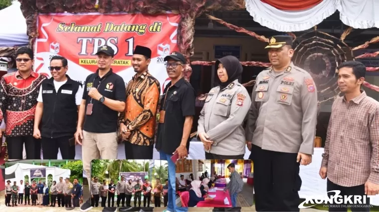 KPU, Bawaslu, dan Forkopimda Pantau Pelaksanaan Pemilu di Kota Pariaman