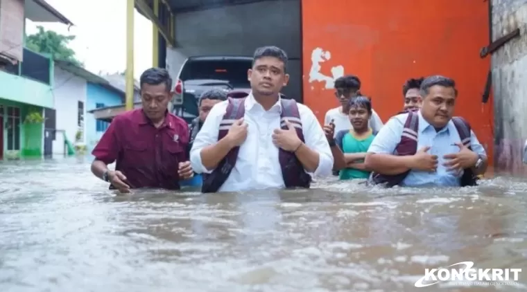 Medan Dikepung Banjir, Sejumlah TPS Terendam pada Hari Pencoblosan Pilkada 2024