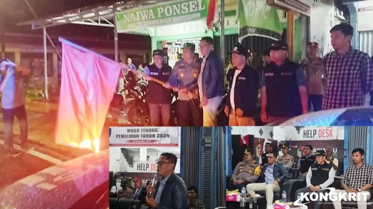 Patroli Pengawasan Masa Tenang Pilkada Kota Pariaman Tengah Berlangsung