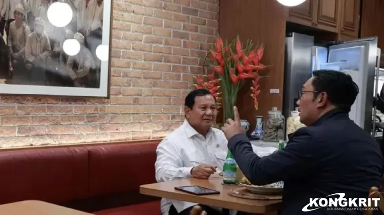 Prabowo Undang Ridwan Kamil Makan Malam untuk Bahas IKN