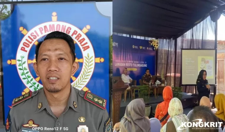 Satpol PP Tulungagung Sosialisasi Gempur Rokok Ilegal di Berbagai Tempat, Berikut Ini Sasarannya