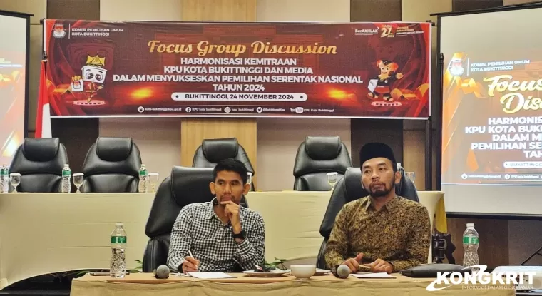 Sinergi KPU dan Media, Langkah Strategis Sukseskan Pemilu Serentak 2024 di Bukittinggi