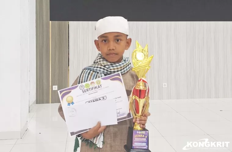 Siswa MIN 3 Sawahlunto, Mengukir lagi Juara 3 Lomba Puisi Tingkat Sumbar