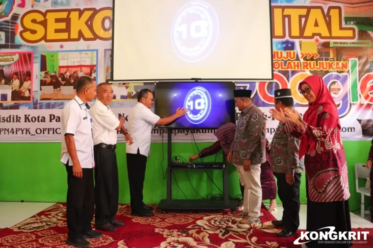 SMP Negeri 4 Payakumbuh Resmi Luncurkan Program Sekolah Digital