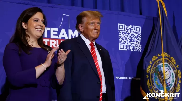 Trump Tunjuk Elise Stefanik sebagai Duta Besar AS untuk PBB, Sosok Pro-Israel dan Pendukung 'America First'