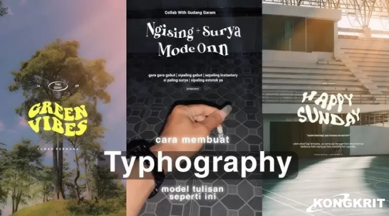 Tutorial Typography Estetik, Bikin Desain Makin Hidup dan Menarik