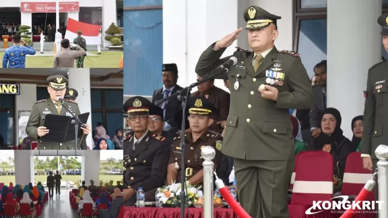 Upacara Hari Pahlawan di Kota Pariaman Dipimpin Dandim 0308, Berlangsung Khidmat