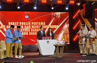 Debat Publik Cagub Sumbar 2024, Mahyeldi dan Epyardi Berebut Keunggulan dalam Isu SPBE