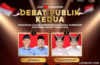 Debat Publik Putaran Kedua Pilgub Sumbar Semakin Panas, Penuh Gagasan, dan Saling Sindir