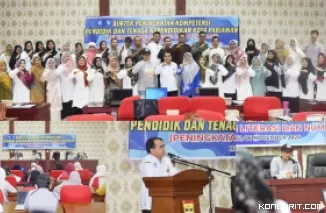 Dinas Dikpora Kota Pariaman Adakan Bimtek Guna Meningkatkan Kemampuan Literasi dan Numerasi