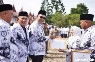 Kabupaten Solok Peringati HUT ke-79 PGRI dengan Apresiasi untuk Guru Berdedikasi