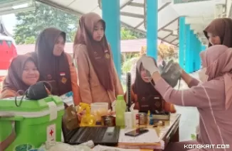 Kegiatan Donor Darah Rutin di SMA Negeri 4 Bukittinggi, Membangun Rasa Kepedulian dan Solidaritas