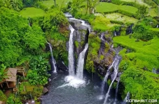 Keindahan Alam Kembar Lokomoro, Air Terjun Menakjubkan di Tengah Hutan Glenmore