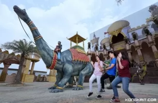 Keseruan Berpetualang di Wisata Dino Park Terbaru di Malang, Jatim Park 3 (Foto: Dok.Istimewa)