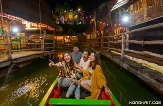 Liburan di Batu? Yuk, Jelajahi Pasar Apung Gratis dengan Nuansa Internasional! (Foto: Dok.Istimewa)