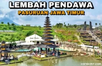 Menjelajahi Keindahan Lembah Pendawa, wisata Hits Bernuansa Bali di Pasuruan