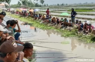 Ribuan warga masyarakat ikuti acara mancing bareng GaBah di desa Bono