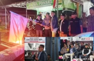 Patroli Pengawasan Masa Tenang Pilkada Kota Pariaman Tengah Berlangsung