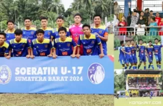 Persikopa Melaju ke Semifinal Piala Soeratin U-17 Sumatera Barat Setelah Tundukkan Kla Dentist FC Padang 1-0