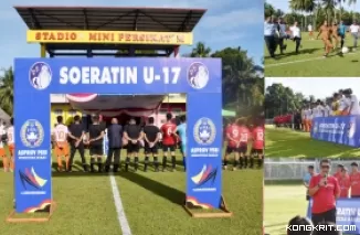 Piala Soeratin U-17 Sumatera Barat Resmi Dibuka di Kota Pariaman