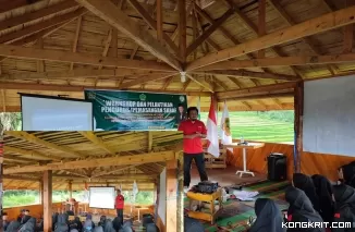 PMI Kota Bukittinggi Berikan Pelatihan Pertolongan Pertama kepada KKR MTsN 7 Agam