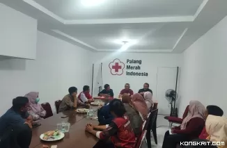 PMI Kota Bukittinggi bersama PDS PATKLIN Sumbar Gelar Rapat Sosialisasi Persiapan  Skrining Talasemia