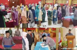 Sebanyak 14 Guru Dilantik Menjadi Kepala Sekolah di Kota Pariaman