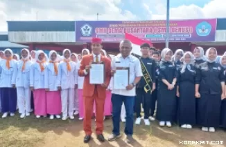 SMK Kesehatan Genus Bukittinggi dan PMI Kota Bukittinggi Perkuat Kerja Sama di Hari Guru Nasional