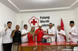 Tingkatkan Kualitas Pelayanan, PMI Dharmasraya Lakukan Studi Tiru ke PMI Bukittinggi