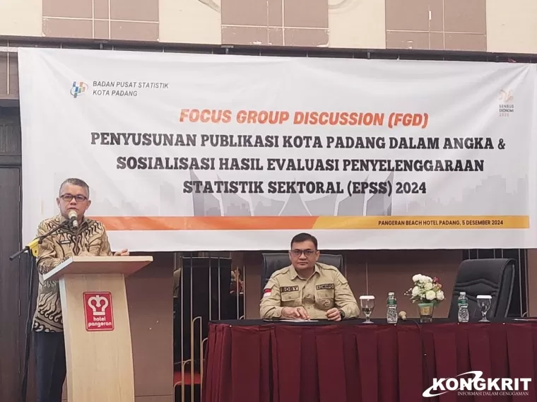 Diskominfo Padang Tekankan Pentingnya Akurasi Data dalam FGD Padang dalam Angka 2024