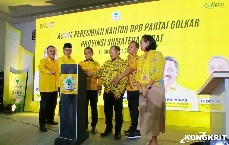 Golkar Sumbar Resmikan Gedung Baru, Bahlil Lahadalia Soroti Pencapaian Luar Biasa pada Pemilu Serentak 2024